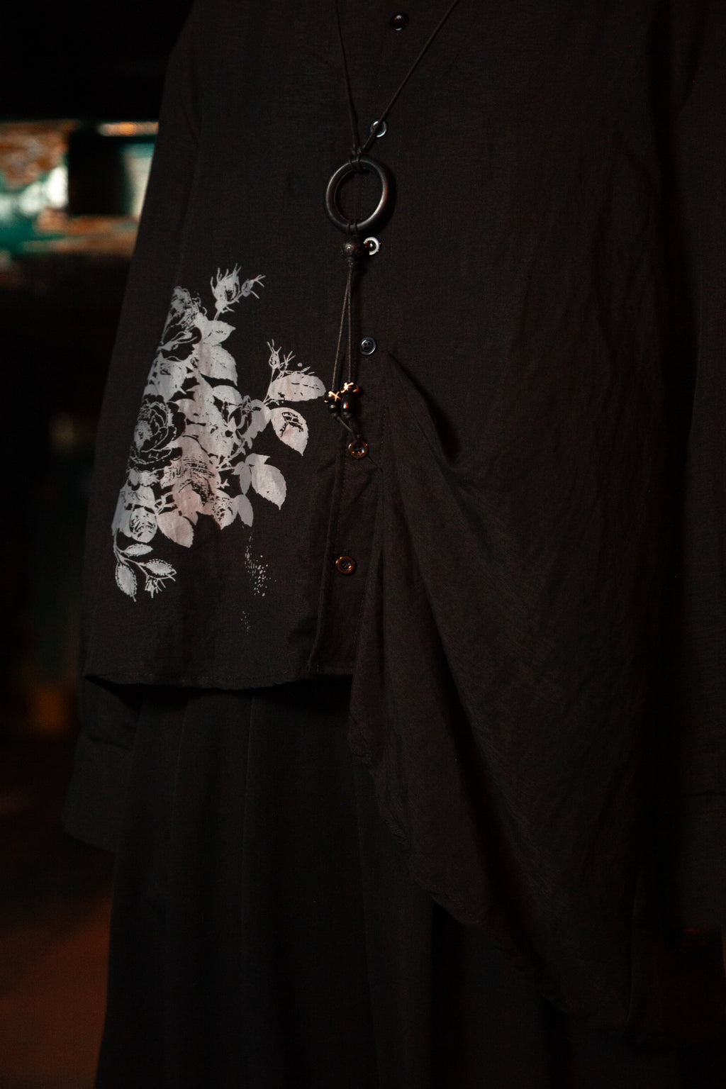 Hana "Flower" Distort Shirt