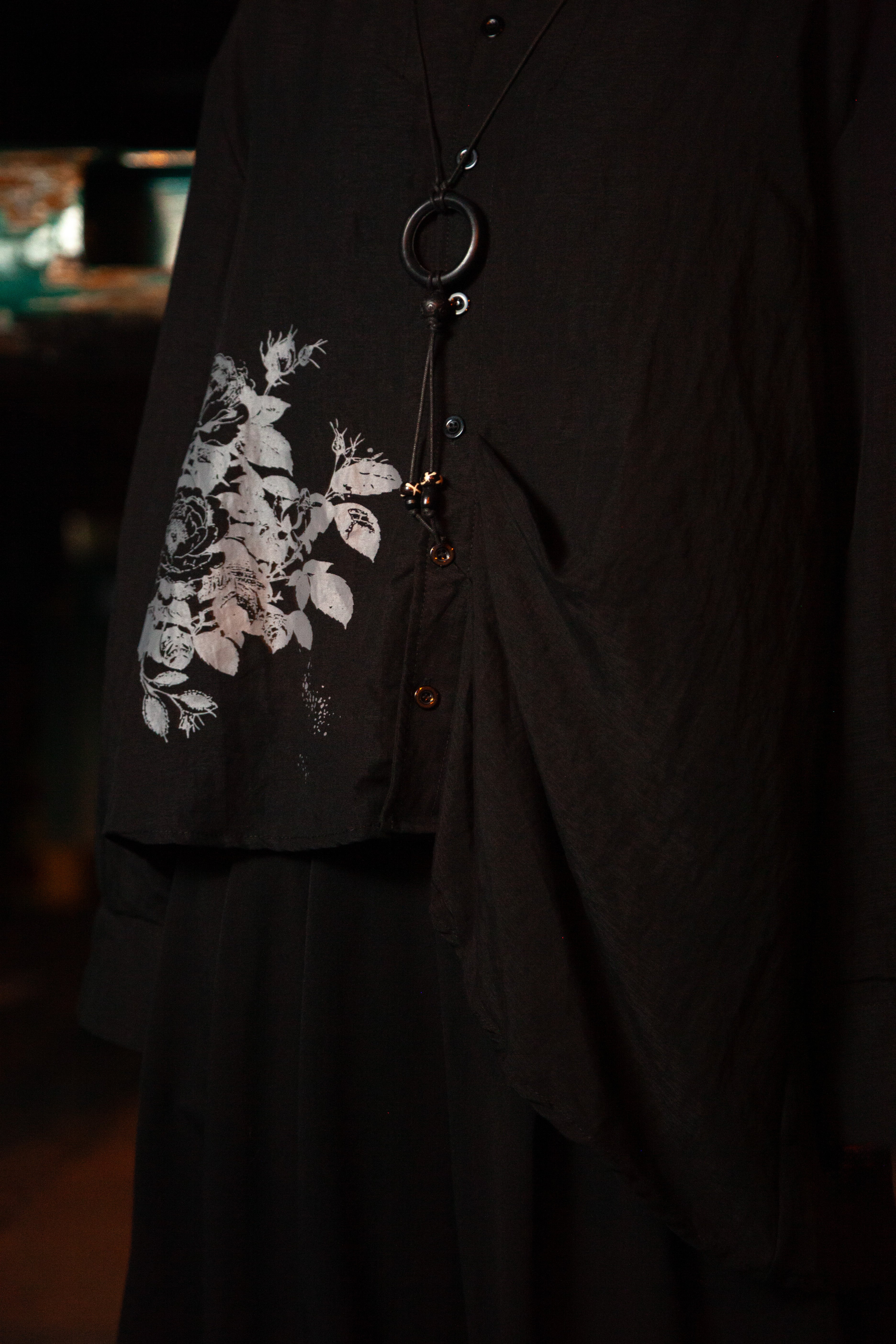 Hana "Flower" Distort Shirt