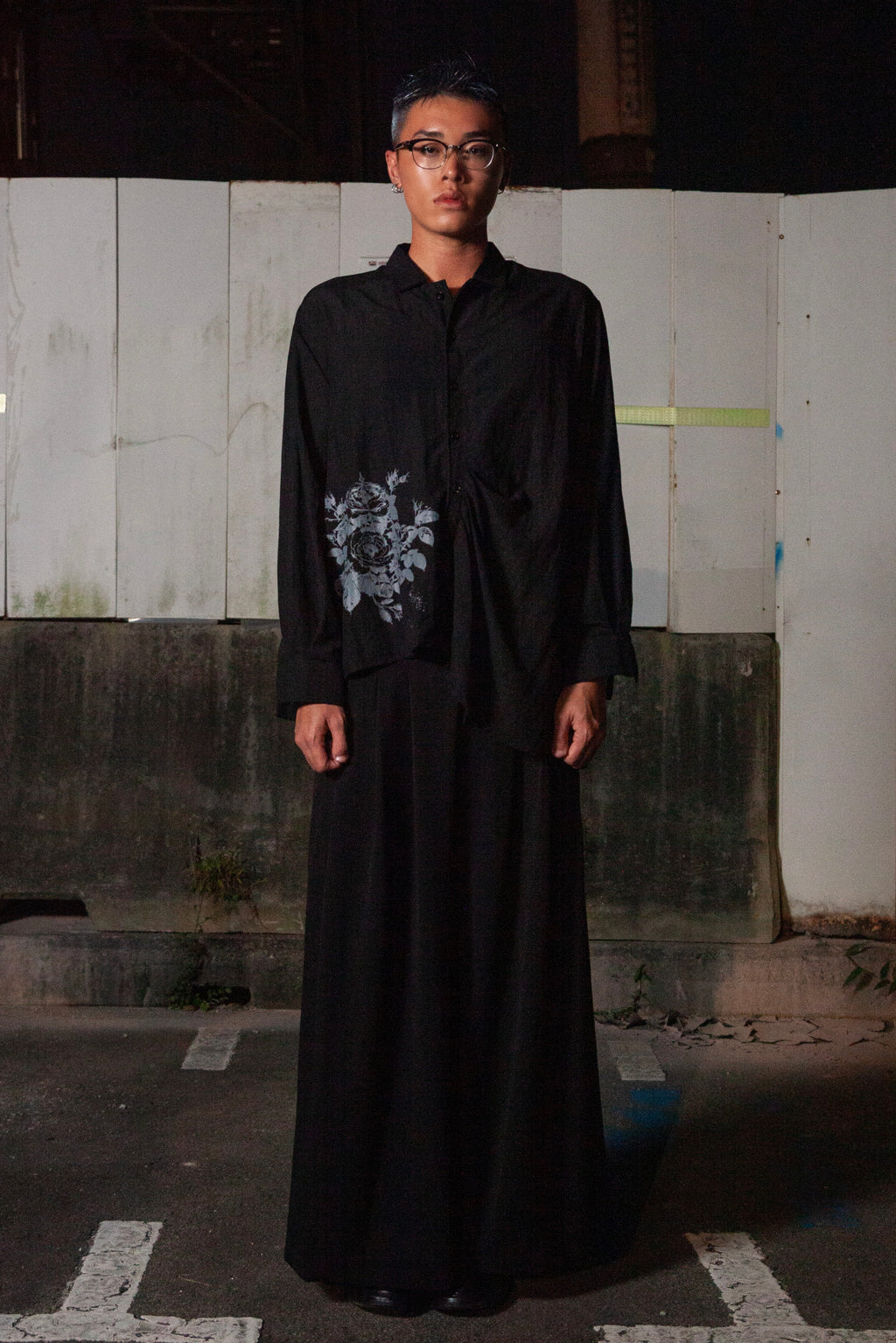 3-Pleats Wide Kata Pants