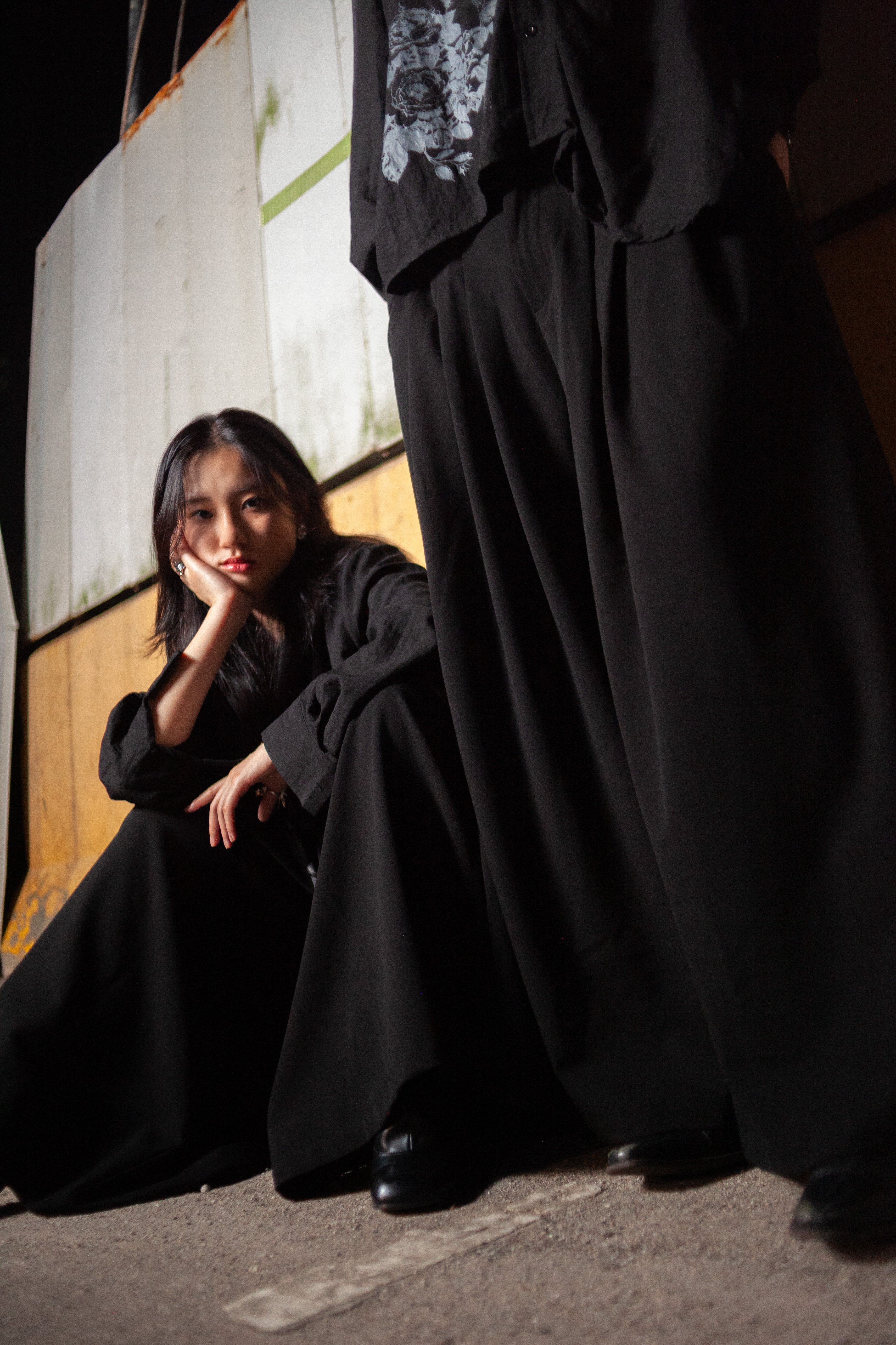 3-Pleats Wide Kata Pants